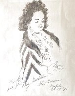Kay Gardella 1971 20x16 Works on Paper (not prints) by LeRoy Neiman - 0 Kay Gardella 1971 20x16 Works on Paper (not prints) by LeRoy Neiman - 0