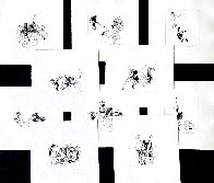 Hockey Suite AP 1972 - Complete Suite of 10 Limited Edition Print by LeRoy Neiman - 0 Hockey Suite AP 1972 - Complete Suite of 10 Limited Edition Print by LeRoy Neiman - 0