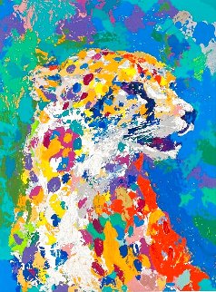 Portrait of the Cheetah 2004 Limited Edition Print - LeRoy Neiman