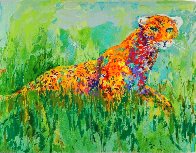 Prowling Leopard 2003 Limited Edition Print by LeRoy Neiman - 0 Prowling Leopard 2003 Limited Edition Print by LeRoy Neiman - 0