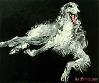 Borzoi PP 1990 Limited Edition Print by LeRoy Neiman - 0