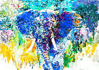 Safari Suite: Bull Elephant AP 1997 Limited Edition Print by LeRoy Neiman - 0