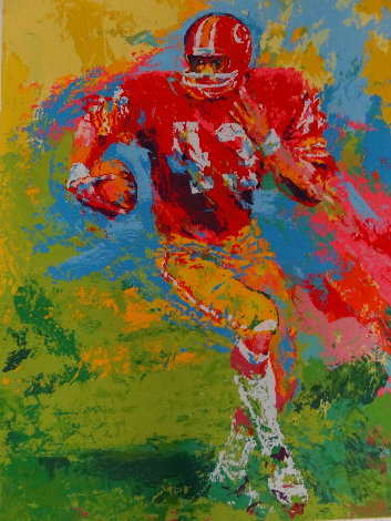 End Around (Larry Brown) 1973 - Football Limited Edition Print - LeRoy Neiman