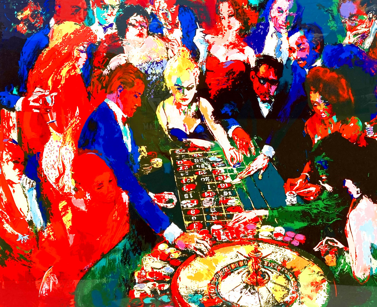 Roulette II 1996 Limited Edition Print by LeRoy Neiman