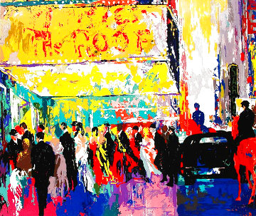 Opening Night on Broadway NYC Limited Edition Print - LeRoy Neiman