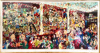 FX McRory's Whisky Bar 1980 - Huge - Seattle  Limited Edition Print by LeRoy Neiman - 1