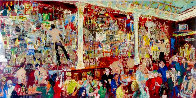 FX McRory's Whisky Bar 1980 - Huge - Seattle  Limited Edition Print by LeRoy Neiman - 0
