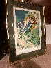 Down Hill Skier AP 1980 Limited Edition Print by LeRoy Neiman - 2