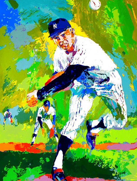 Whitey Ford AP 2003 - Huge - HS by Whitey Ford - Baseball Limited Edition Print by LeRoy Neiman