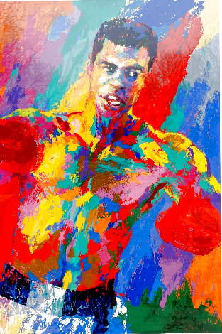 Muhammad Ali Athlete of the Century 2001 - Huge - HS Ali Limited Edition Print - LeRoy Neiman