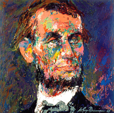 Abraham Lincoln Serigraph- HS Limited Edition Print - LeRoy Neiman