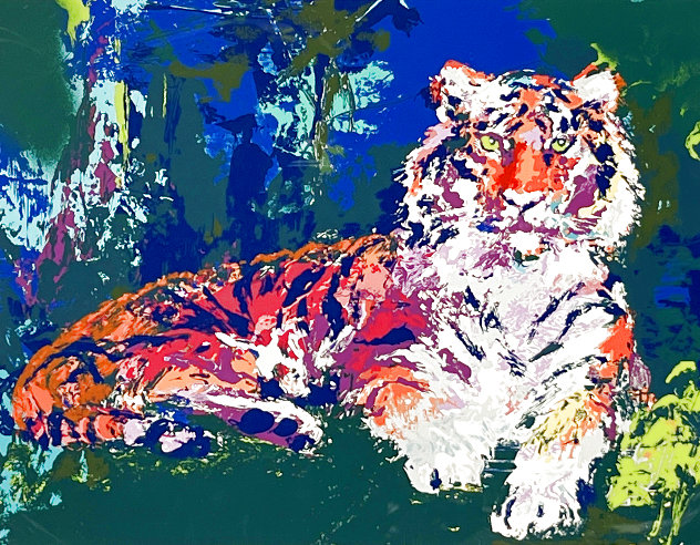 Caspian Tiger HC - Huge Limited Edition Print by LeRoy Neiman