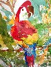 Birds of Paradise 2005 - Edition 123/375 . Made by the Hands of the Artist. Limited Edition Print by LeRoy Neiman - 2