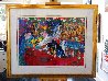 Frank At Rao’s New York - NYC - Huge Limited Edition Print by LeRoy Neiman - 1