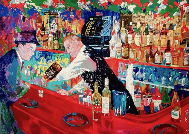 Frank at Raos 2005 - Huge - New York Limited Edition Print by LeRoy Neiman