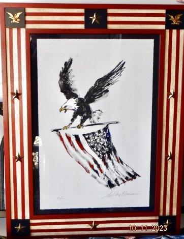American Eagle 2003 - Commemorative Frame Limited Edition Print - LeRoy Neiman