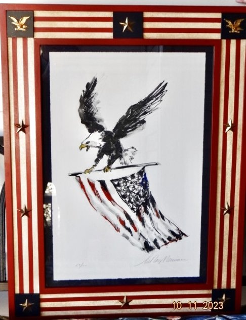 American Eagle 2003 - Commemorative Frame Limited Edition Print by LeRoy Neiman