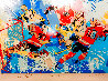 Philadelphia Flyers and Boston Bruins 1974 - Huge - HS by Parent and Clark Limited Edition Print by LeRoy Neiman - 0