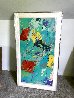 Winter Olympic Skiing 1980 - Huge Limited Edition Print by LeRoy Neiman - 3