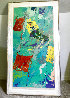 Winter Olympic Skiing 1980 - Huge Limited Edition Print by LeRoy Neiman - 2