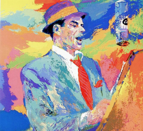 Frank Sinatra Duets Cover Poster/Litho 1997 - HS Limited Edition Print - LeRoy Neiman