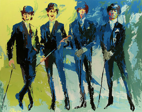 Beatles 1991 - Huge Limited Edition Print - LeRoy Neiman