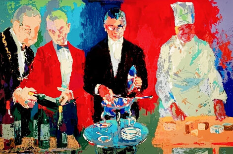 Pour Vous 1999 - Huge Limited Edition Print - LeRoy Neiman