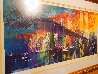 Brooklyn Bridge - Huge Poster - New York - NYC Limited Edition Print by LeRoy Neiman - 2