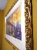 Brooklyn Bridge - Huge Poster - New York - NYC Limited Edition Print by LeRoy Neiman - 3