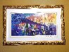 Brooklyn Bridge - Huge Poster - New York - NYC Limited Edition Print by LeRoy Neiman - 1