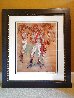 Lady Jockey Poster 1990 Limited Edition Print by LeRoy Neiman - 1