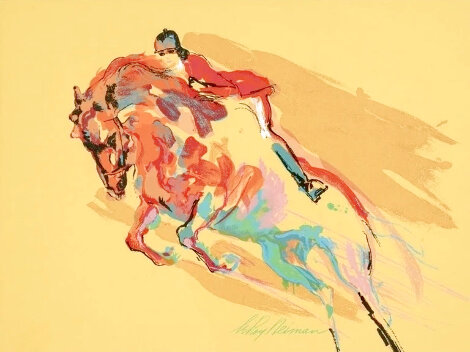 Show Jumper 1972 Limited Edition Print - LeRoy Neiman