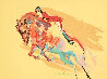 Show Jumper 1972 Limited Edition Print by LeRoy Neiman - 0