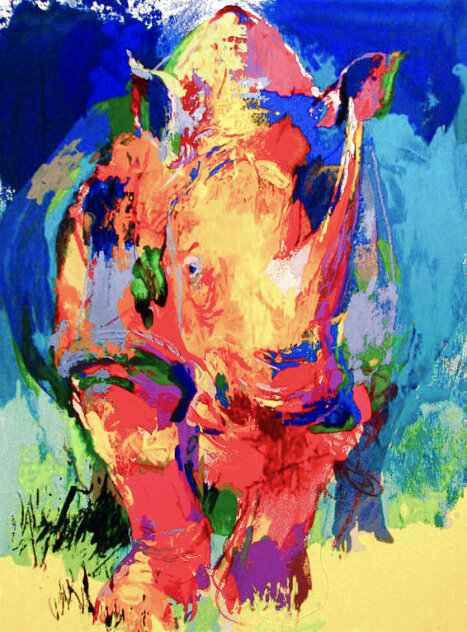 Rhino 2006 Limited Edition Print by LeRoy Neiman