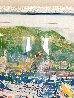 Harbor at Monaco HC 1994 - Huge Limited Edition Print by LeRoy Neiman - 3