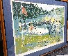 15th Hole Tournament Golf 1980 - Huge Limited Edition Print by LeRoy Neiman - 3