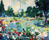 Regents Park 1984 - Huge - London, England Limited Edition Print by LeRoy Neiman - 0