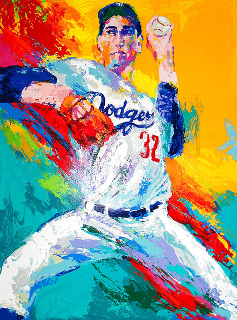 Sandy Koufax 2001 HS by Koufax - Dodgers Limited Edition Print by LeRoy Neiman