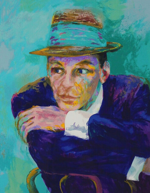 Frank Sinatra the Voice 2002 - Huge Limited Edition Print by LeRoy Neiman