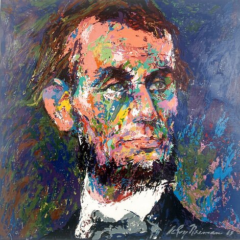 Lincoln 1968 Limited Edition Print - LeRoy Neiman