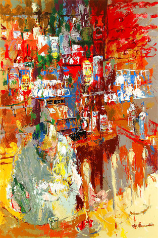 Grenadier Bar Limited Edition Print - LeRoy Neiman