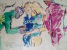 Exchanging Pins AP 1972 - Munich, Germany Limited Edition Print by LeRoy Neiman - 3