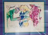 Exchanging Pins AP 1972 - Munich, Germany Limited Edition Print by LeRoy Neiman - 2