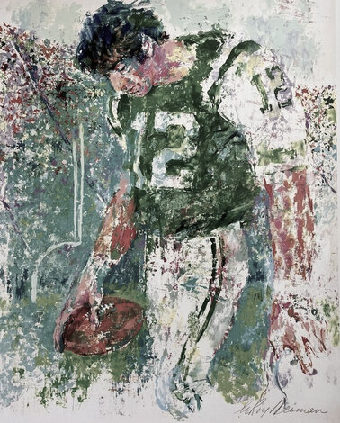 Joe Namath Poster 1979 Limited Edition Print - LeRoy Neiman