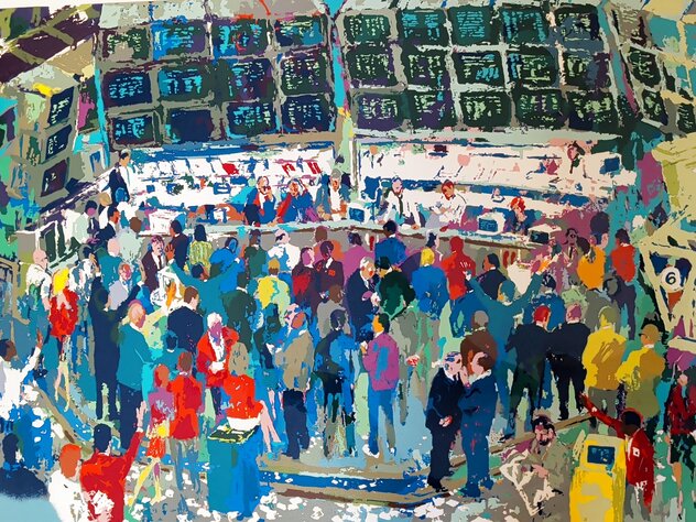 Chicago Board Options Exchange Limited Edition Print by LeRoy Neiman
