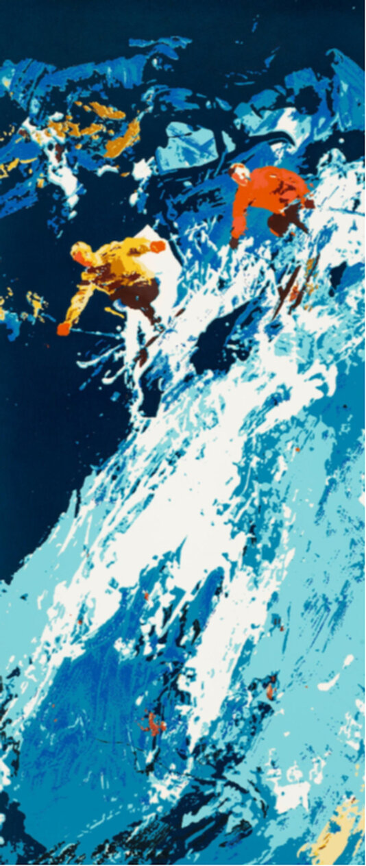 Ski Slopes 1973 by LeRoy Neiman - For Sale on Art Brokerage