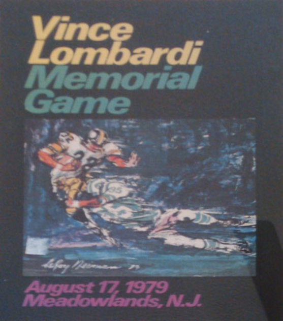 Vince Lombardi Memorial Game Poster  1979 HS Limited Edition Print by LeRoy Neiman
