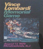 Vince Lombardi Memorial Game Poster  1979 HS Limited Edition Print by LeRoy Neiman - 0