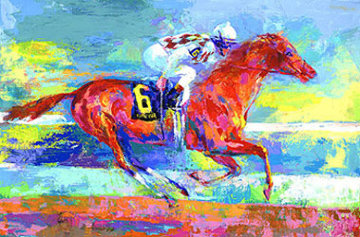 Funny Cide 2004 Limited Edition Print - LeRoy Neiman Funny Cide 2004 Limited Edition Print - LeRoy Neiman