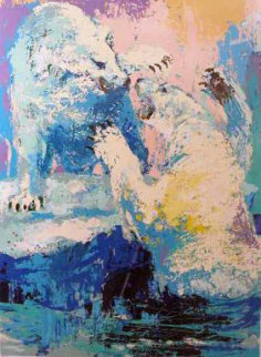 Polar Bears 1979 Limited Edition Print - LeRoy Neiman Polar Bears 1979 Limited Edition Print - LeRoy Neiman